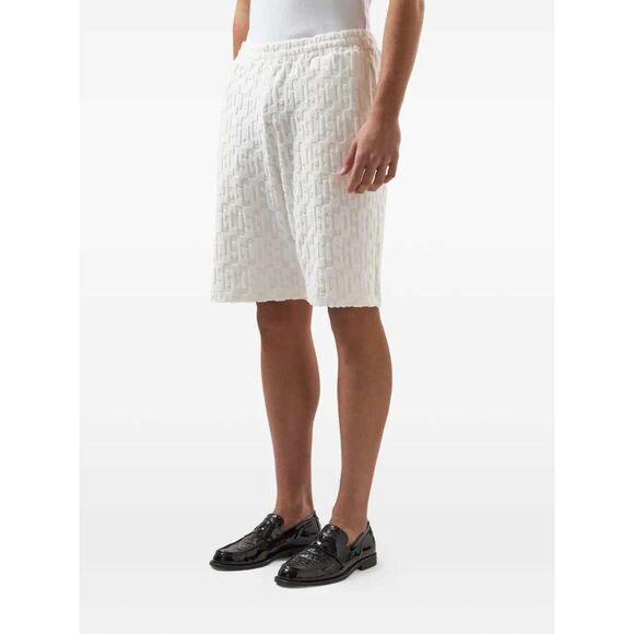 Gcds Men Monogrammed Shorts